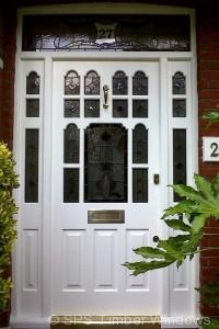 Timber front doors London