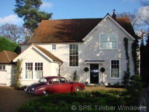 Timber sash windows London