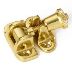 Brighton sash fastener brass
