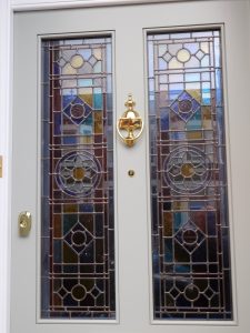 Brass front door fittings