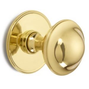Door knob brass