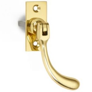Bulb End espagnolette handle brass Croft 1793
