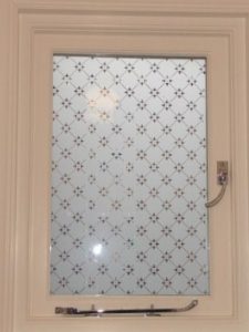 Fleur glass casement window