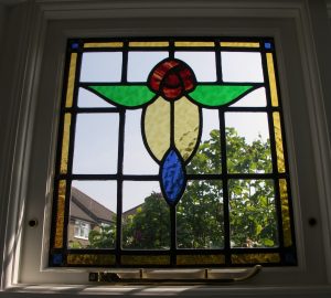 Stained glass window