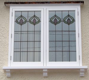 Stained glass window