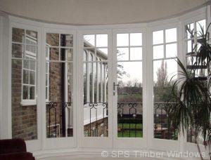 Bespoke timber French doors accoya London 