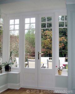 Bespoke timber French doors accoya London 