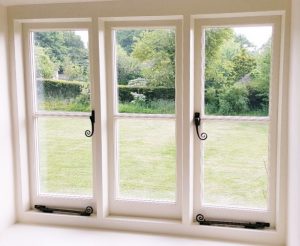 Timber casement windows London accoya