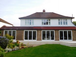 Timber folding sliding doors bi folding doors  accoya London