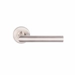 CoMitre Stainless Lever on Rose KM060