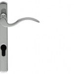 Narrow Scroll handle chrome
