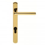 Rosa handle brass