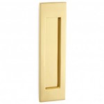 Upright letter plate brass