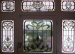 Stained glass front door