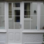 Timber single door set 34