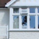 Timber balcony door 44