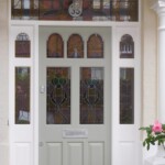 Timber front door 94