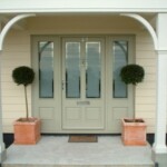 Timber front door 92