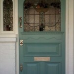 Timber front door 12