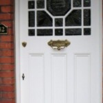 Timber front door 14
