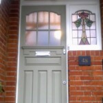 Timber front door 15