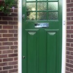 Timber front door 16