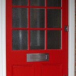 Timber front door 17