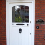 Timber front door 18