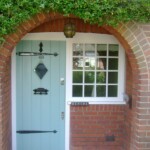 Timber front door 20