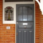 Timber front door 21