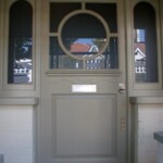 Timber front door 22