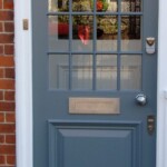 Timber front door 23
