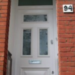 Timber front door 28