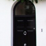Timber front door 38