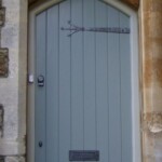 Timber front door 43