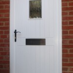 Timber front door 44