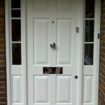Timber front door 52