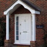 Timber front door 55