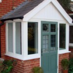 Timber front door 57