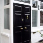 Timber front door 60