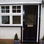 Timber front door 61