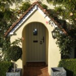 Timber front door 63