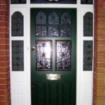 Timber front door 64