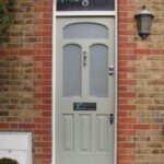 Timber front door 66