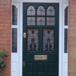 Timber front door 67