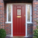 Timber front door 68