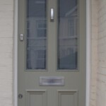 Timber front door 71