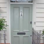 Timber front door 77