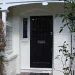 Timber front door 79