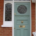 Timber front door 80